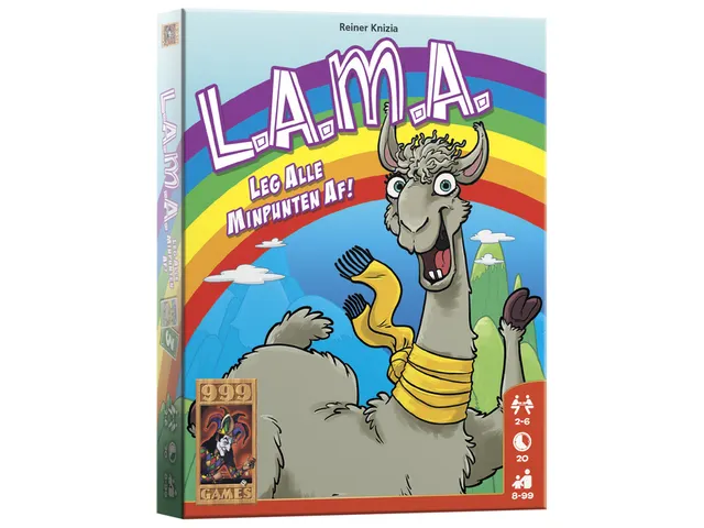 999Games Kaartspel LAMA 8+
