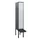 Dubbeldekse dekenkist,HxBxD 1950x300x815mm,1x2vak.,vak B 300mm