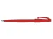 Feutre Pentel SignPen S520 0,8mm rouge