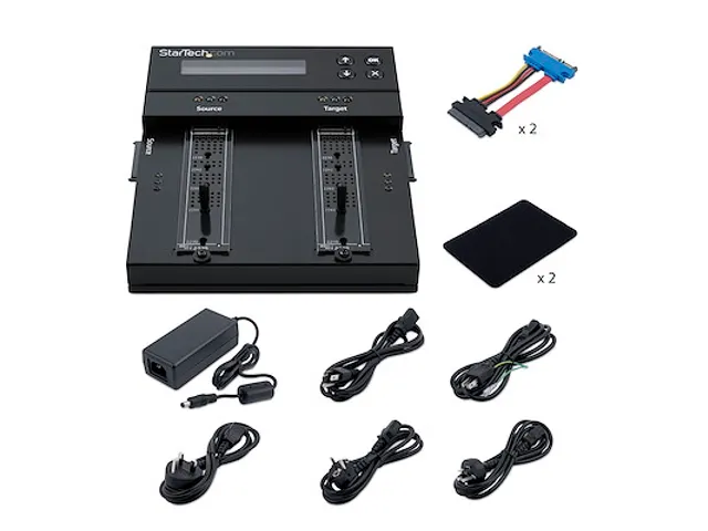 Standalone M.2 NVMe SATA Duplicator en SSD HDD Wisser