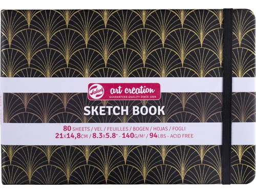 TAC schetsboek Art Deco 21x148cm