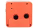 Alarmklok nXt Nathan 7.3x7.3x3.3cm oranje