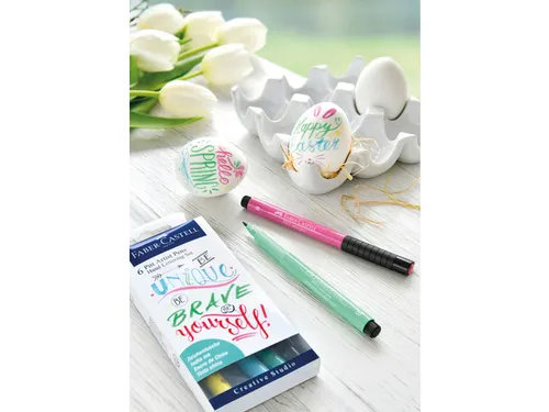 Tekenstift Faber-Castell Pitt Artist Pen handlettering I 6-delig etui