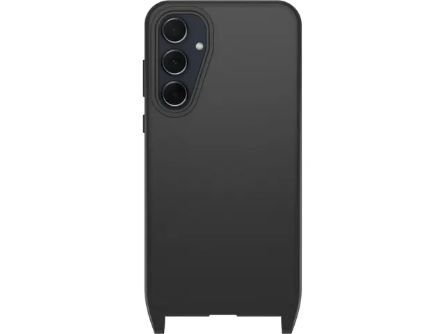 React Necklace Hoesje met koord Galaxy A35 5g zwart