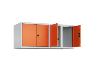 opzetkast,v. locker voor scheiding van kleding,4vak.,vak B 300mm - 1