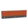 opzetpaneel bureau aanbouw achter MS-donkergrijs BN3012-oranje 2000mm