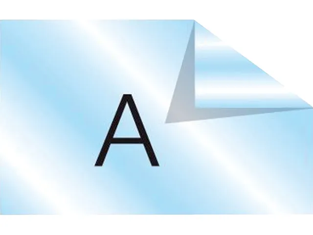 Labeltape Quantore 12267 12mmx4m zwart op transparant