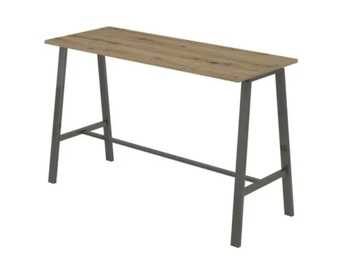 statafel,HxBxD 1042x1750x680mm,4voeten mat met poedercoating