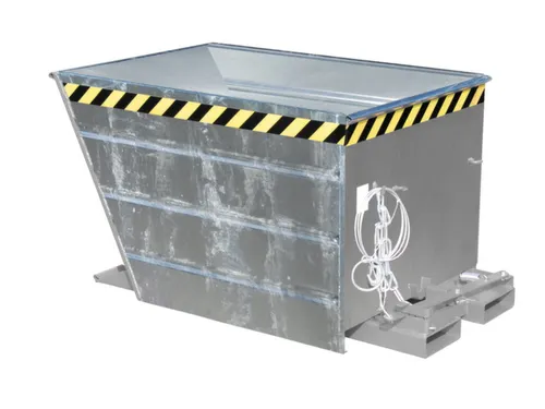 kiepbak,HxLxB 730x1370x1200mm,0,9m³,draagverm. 1000kg,verzinkt