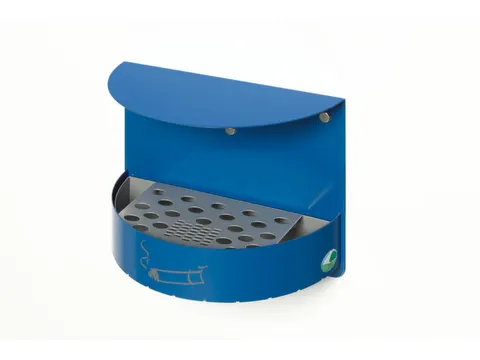 Wandasbak 1.5 liter 230x300x150mm Gentiaanblauw Slot Staal