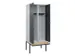 armoire vestiaire avec banc noir et blanc,HxlxP 2120x800x815mm