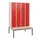 Dubbeldekse dekenkist,HxBxD 1950x1200x815mm,4x2vak.,vak B 300mm