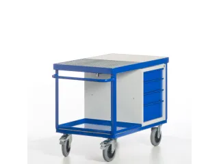 kastwagen,draagverm. 600kg,2etage(s),laadvl. LxB 1150x700mm - 11