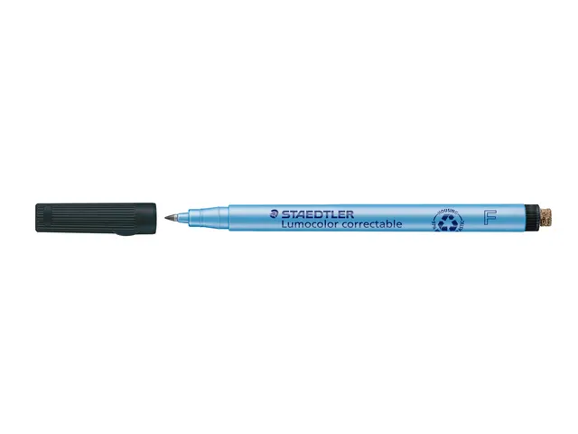 Viltstift Staedtler OHP Lumocolor 305 Non Perm. Correct F Zwart 0.6mm