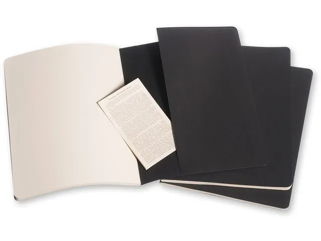 Schrift Moleskine Blanco Xl Zwart 190x250mm