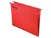 Hangmap Classic verticaal folio V-bodem rood