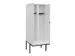 locker voor scheiding van kleding,HxBxD 2120x800x815mm,2vak