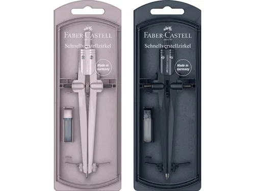 Snelverstelpasser Faber-Castell Stream display ass. kleuren diepblauw,