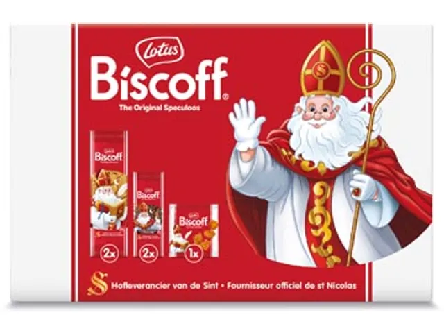 speculaaskoekjes Sinterklaasdoosje 180g