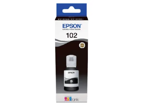 Navulinkt Epson Ecotank 102 T03R1 Zwart C13T03R140