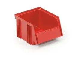 magazijnbak,HxBxD 105x149x192mm,1,5l,PP,rood