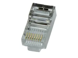 Modulaire Plug RJ45 8P8C Voor Ronde Afgeschermde Kabels