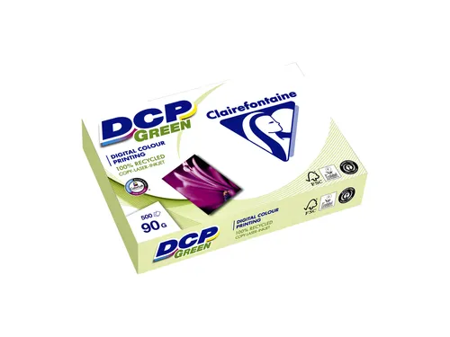 Laserpapier Clairefontaine DCP Green A4 90 gram wit 500vel