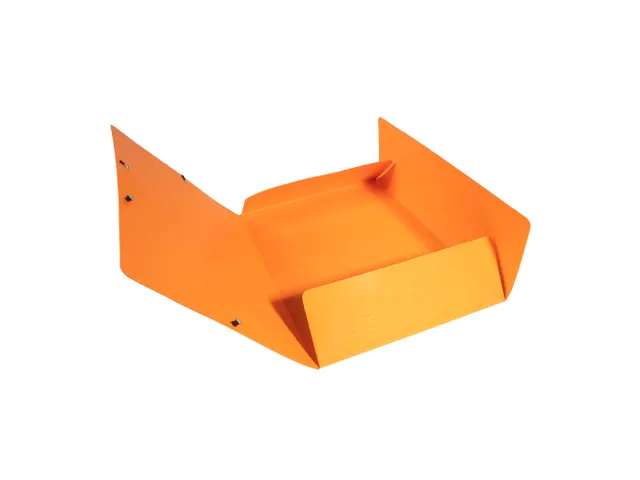 Elastomap A4 3 kleppen IDERAMA Maxi Capacity glanskarton oranje