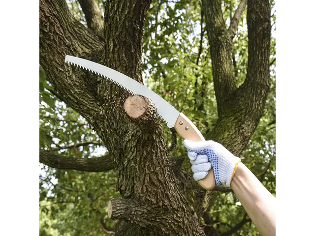 Tuinzaag TerCasa gebogen blad 33cm met kunststof houder