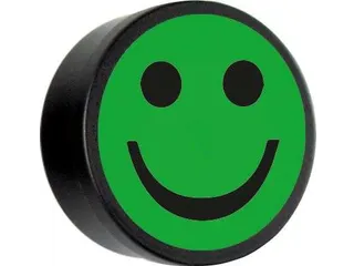 Impressiemagneet Face Groen 35Mm - 2