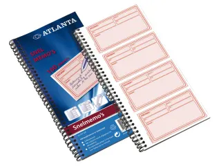 Snelmemo Djois Atlanta 74x125mm 160 notities in tweevoud wit - 2