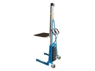 elektrische materiaalheffer,draagverm. 100kg,platform LxB 600x470mm - 1