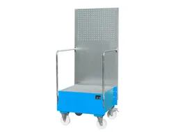 Verrijdbare Opvangbak,V. 1X200L Vat,Opvangvol. 203L