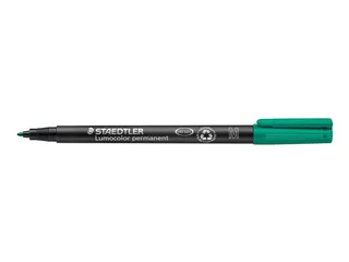 Viltstift Staedtler OHP Lumocolor 317 Medium 1.0mm Groen - 2
