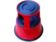 Opstapkruk Desq 420mm metaal rood