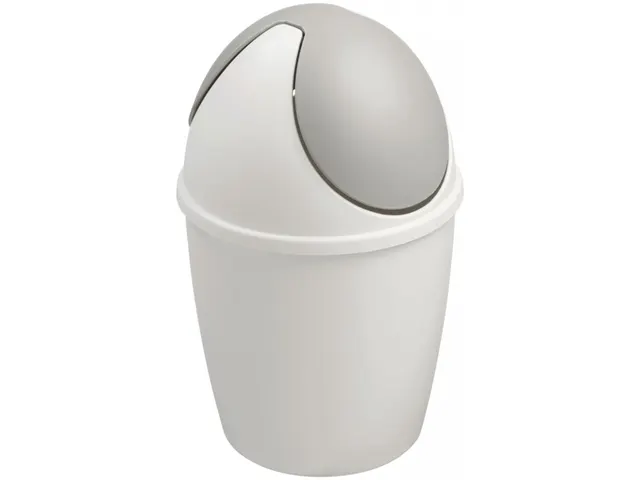 Tafelafvalbakje Tiglio Wit Grijs 1.5 Liter