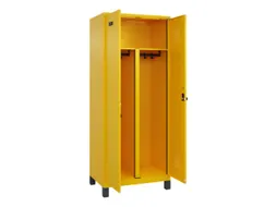 PBM-locker,HxBxD 1950x800x500mm,2vak,vak B 400mm,draaigrendel