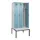 locker met bank,voor scheiding van kleding,HxBxD 2120x900x815mm,3vak