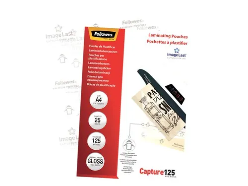 Lamineerhoes Fellowes A4 125 micron glanzend