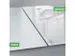 Tableau magnetique en verre Sigel 480x480x15mm galaxy
