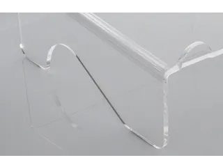 Acryl Laptopstandaard Transparant voor Laptops tot 17 Inch - 12