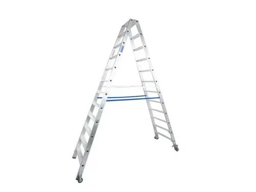 Verrijdbare Boktrap Aluminium L 3 04M 2X12Treden
