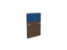 cache de banque d'accueil,NV brun caryer,BN6016-bleu
