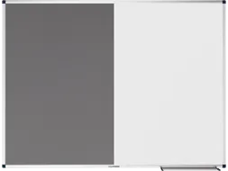 UNITE combibord grijs vilt-whiteboard 90x120cm