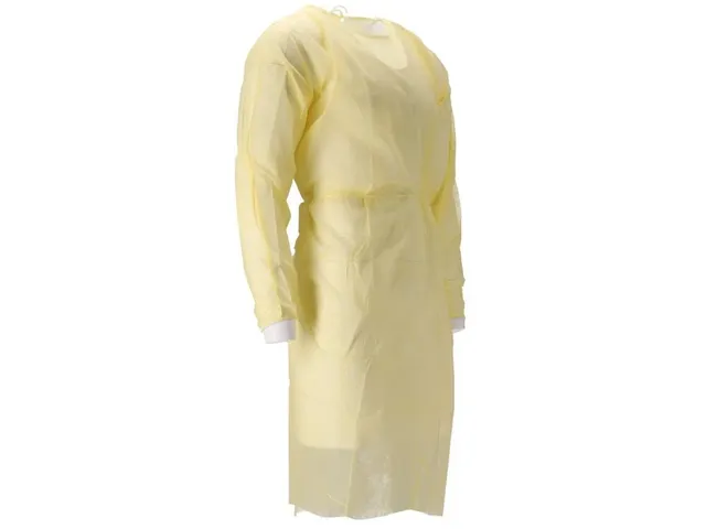 Isolatieschort CMT PP non woven 120x140cm geel