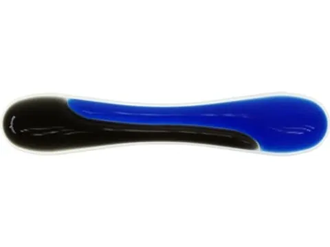 Duo Gel polssteun voor toetsenborden blauw/zwart