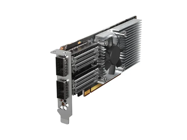 QNAP QXG-100G2SF-E810, Intern, Bedraad, PCI Express, Fiber, 100000 Mbi