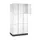 lockerkast,HxBxD 1950x920x500mm,3x3vakken,cil.-slot,sokkel