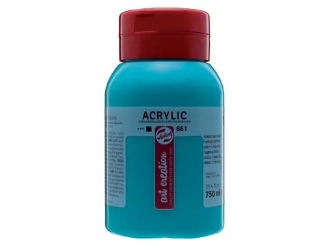 Talens Acrylverf Art Creation Essentials Turkooisgroen 750ml