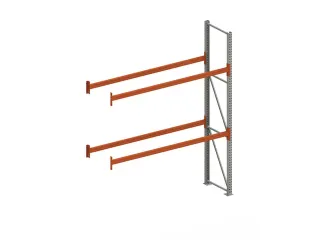 palletstelling,aanbouwveld,HxBxD 3300x2800x800mm,vakl. 1500kg - 1